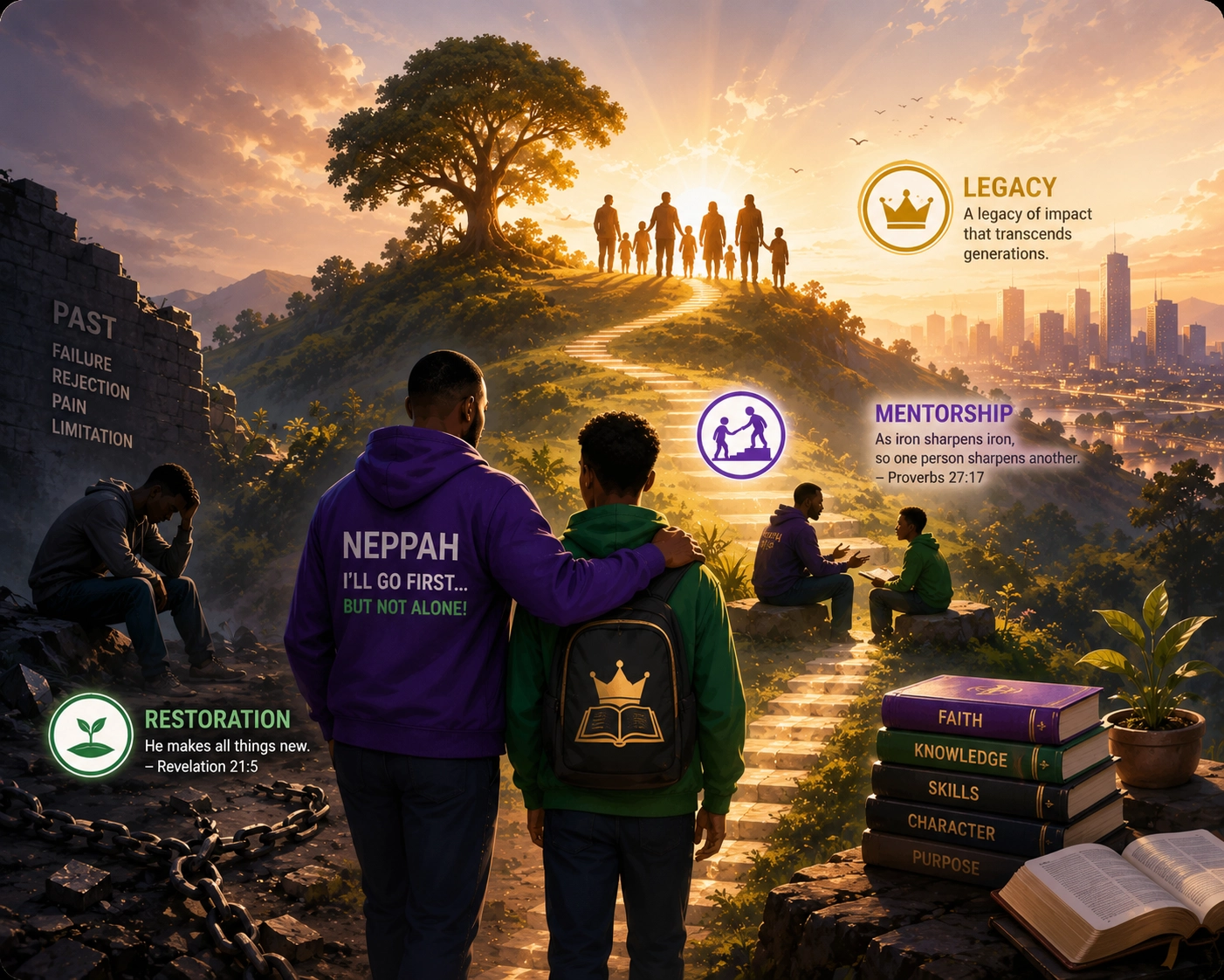 A visual journey of restoration, mentorship and legacy inspired by Isaiah 58:12