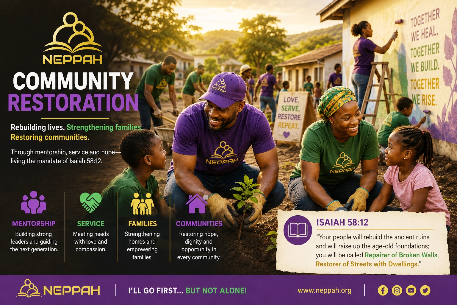 NEPPAH Community Restoration - rebuilding lives, families and communities